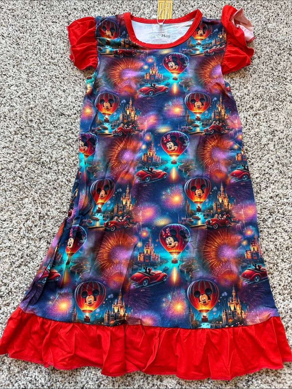 New Red Disney Parks Bamboo Nightgown Just released!